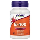 Витамин Е со смешанными токоферолами Now Foods (Vitamin E-400) 268 мг 400 МЕ 50 гелевых капсул
