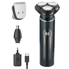 Електробритва Adler AD 2940 USB Type‑C роторна для сухого і вологого гоління