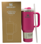 Термос термочашка Stanley Quencher H2.0 Tumbler з нержавіючої сталі Pink 1,18 л KT7001917