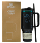 Термос термочашка Stanley Quencher H2.0 Tumbler з нержавіючої сталі Black 1,18 л KT7001924