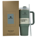 Термос термокружка Stanley Quencher H2.0 Tumbler из нержавеющей стали Olive 0,88 л KT7002012