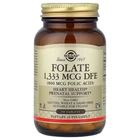 Фолієва кислота Solgar (Folate Folic Acid) 800 мкг 250 таблеток