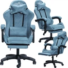 Кресло геймерское DIEGO ALCANTARA PRO Blue