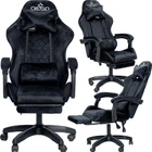 Кресло геймерское DIEGO ALCANTARA PRO Black