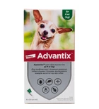 Від бліх та кліщів Elanco Advantix для собак до 4 кг 1 піпетка*0,4мл