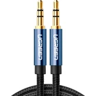 Кабель мультимедийный 3.5mm M to 3.5mm M 2.0m AV112 blue Ugreen (10687)