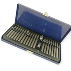 Набор бит 10мм с переход. 1/2", 3/8" TORX,HEX,SPLINE 40 шт (мет. бокс) Стандарт