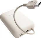 Повербанк Xiaomi для смартфонов и роутеров 10000mAh 22.5W с встроенным кабелем USB-C дубовая кора