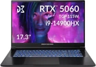 Ноутбук Dream Machines 17.3 RG5060-17 QHD IPS/Intel i9-14900HX/32GB/2TB/RTX 5060 8GB/DOS/Black (RG5060-17UA30)