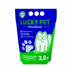 Наполнитель гигиенический силикагелевый Lucky Pet для кошачьего туалета 3,8л-8уп