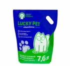 Наполнитель гигиенический силикагелевый Lucky Pet для кошачьего туалета 7,6л-4уп