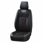 Комплект, 3D чохли для передніх сидінь Beltex Montana, black-red 2шт