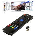 Пульт Air Mouse MX3 з гіроскопом та клавіатурою сірий для телевізора універсальний із пластику.
