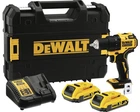 Акумуляторний ударний дриль DeWalt DCD796D2 + 2 акумулятори по 2 Аг та зарядний пристрій