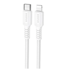Кабель Borofone BX116 Certain Type-C to Lightning 27W White 74455