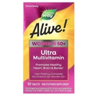 Мультивітаміни для жінок 50+ Natures Way (Alive! Women's multi-vitamin) 60 таблеток NWY15692