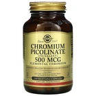 Биодобавка Solgar Хром пиколинат (Chromium picolinate) 500 мкг 120 капсул SOL00872