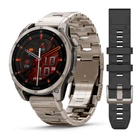 Garmin Fenix 8 47мм AMOLED Sapphire Titanium с титановым браслетом