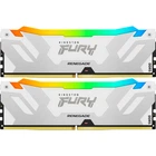 Модуль пам'яті для комп'ютера DDR5 32GB (2x16GB) 8000 MHz Renegade RGB White XMP Kingston Fury (ex.H