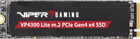 SSD M.2 накопичувач Patriot Viper VP4300 Lite 2TB (VP4300L2TBM28H)