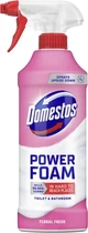 Спрей-пена Domestos Power Foam для чистки унитаза и ванной Цветочная свежесть 435 мл