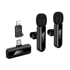 Микрофон HOCO Type-C/Lightning Fair wireless microphone L20A, 2.4G, 5-15m, 60mAh, 3-4h, black