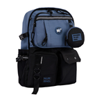 Рюкзак школьный для старших классов ортопедический Yes T-107 Blue 559975 синий для мальчиков