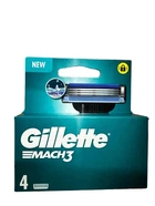 Змінні касети (леза) Gillette Mach3 4 шт.