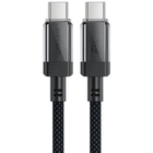 Кабель USB 2.0 Type-C M-M, 1.2 м, 60W stainless steel Black, C12-03 Acefast