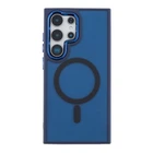 Чохол TPU+PC Space Magnetic Color with Magsafe для Samsung Galaxy S25 Ultra 5G (S938) Dark Blue