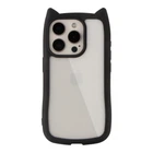 Чохол TPU+PC Cat Ears Case для iPhone 15 Pro Black