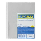 Файл для документів Buromax А4+ 30 мкм. фактура глянец прозорий 100 шт. (BM.3800)
