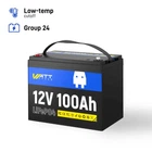 Акумулятор WattCycle 12V 100Ah LiFePO4 для ДБЖ