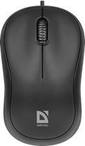 Проводная мышка Defender Patch MS-759 USB 3кн 1000 dpi Black (52759)