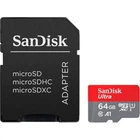 Карта памяти SanDisk 64gb microSD Class 10 a1 r-140 (sdsquab-064g-gn6ia)