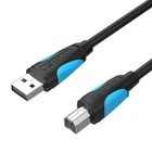 Кабель для принтера Vention USB A Male - B Male Print 3m Black (VAS-A16-B300)