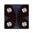 Фитнес-весы Sokany SK-19029B с поддержкой Bluetooth из закаленного стекла Черные