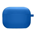 Силиконовый футляр с микрофиброй для наушников AirPods Pro 3, Синий / Royal blue