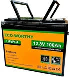 Аккумуляторная батарея ECO-WORTHY 12.8V 100Ah LiFePO4 (YT45524)
