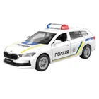 Детская автомодель "Skoda superb полиция" TechnoDrive 250947 масштаб 1:43