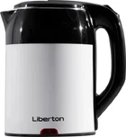 Электрочайник LEK-6825, White/Black, 1500W LIBERTON 000338895