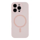 Чохол Glow Silicone Case Full Camera with Magsafe для iPhone 16 Pro Pink
