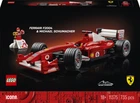Конструктор LEGO Icons Ferrari F2004 та Michael Schumacher 735 деталей (11375)