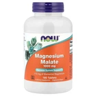 Магній малат NOW Foods (Magnesium Malate) 1000 мг 180 таблеток NOW01300
