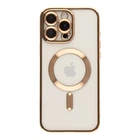 Чохол TPU Metallic Full Camera with Magsafe для iPhone 16 Pro Max Gold