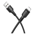 Кабель USB Borofone BX116 Lightning 2.4A Колір Чорний