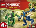 Конструктор LEGO Ninjago Битва робота дракона Джея 107 деталей (71853)