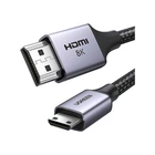 Кабель мультимедийный HDMI M to HDMI mini M 2.0m 8K HD163 black Ugreen (15515) UGREEN 15515 973134