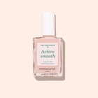 Лечебный лак для ногтей Manucurist Active Smooth 00 полупрозрачный, нюдовый с эффектом CC-полировки