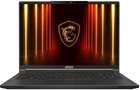 MSI Ноутбук Stealth A16 AI+ A3XWHG-067XUA 16" QHD+, AMD Ryzen AI 9 HX 370, 32GB, F1TB, NVD5070TI-12, DOS, чорний